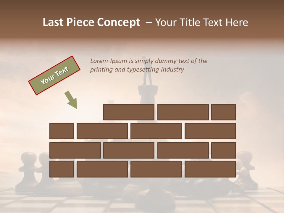 Sky Economy Leader PowerPoint Template