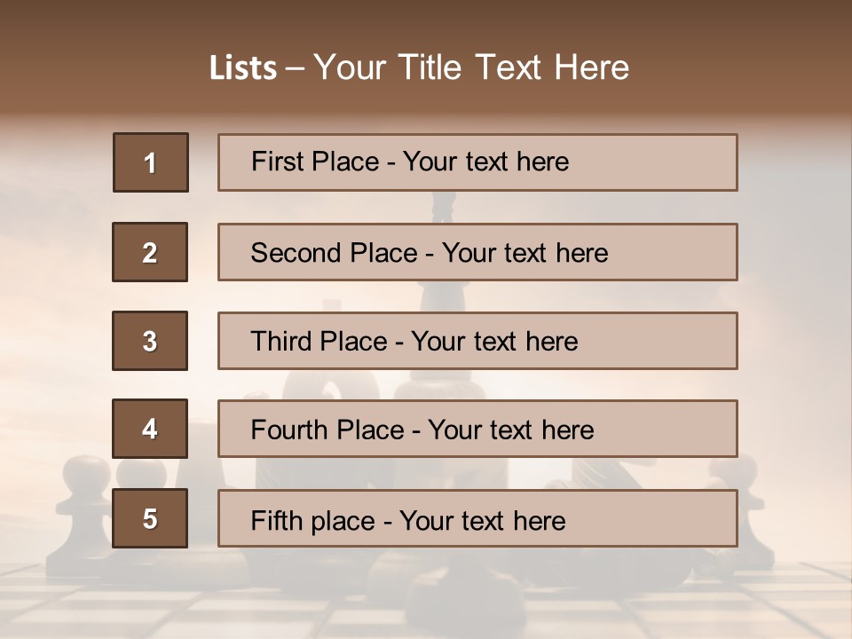Sky Economy Leader PowerPoint Template