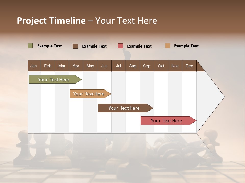 Sky Economy Leader PowerPoint Template