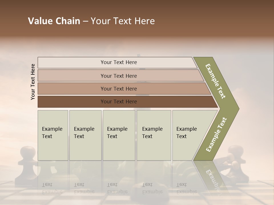 Sky Economy Leader PowerPoint Template