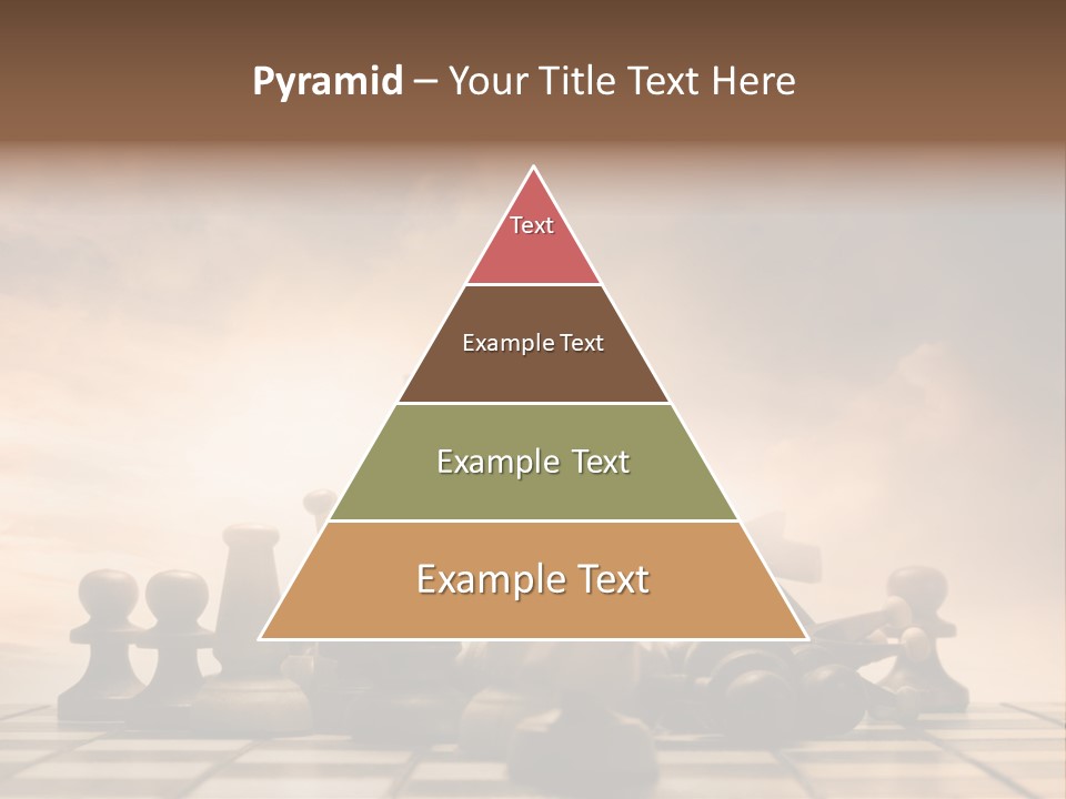 Sky Economy Leader PowerPoint Template