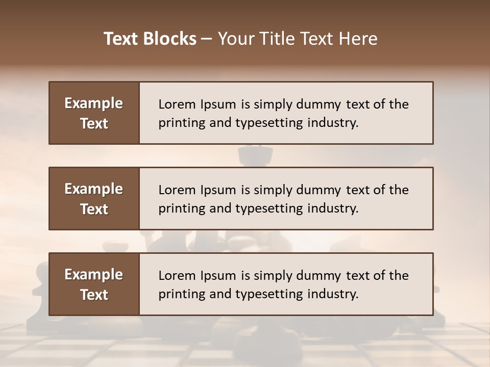 Sky Economy Leader PowerPoint Template