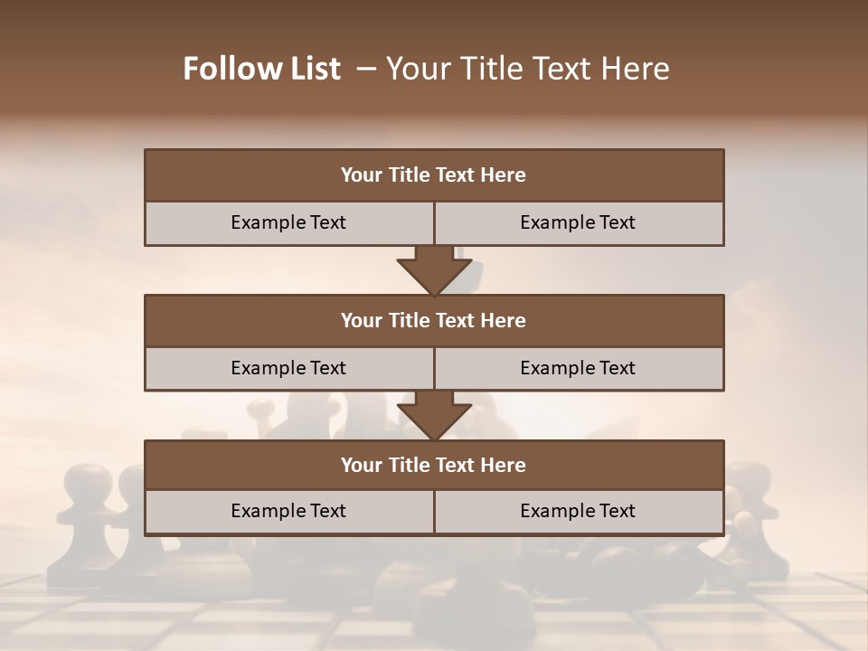 Sky Economy Leader PowerPoint Template