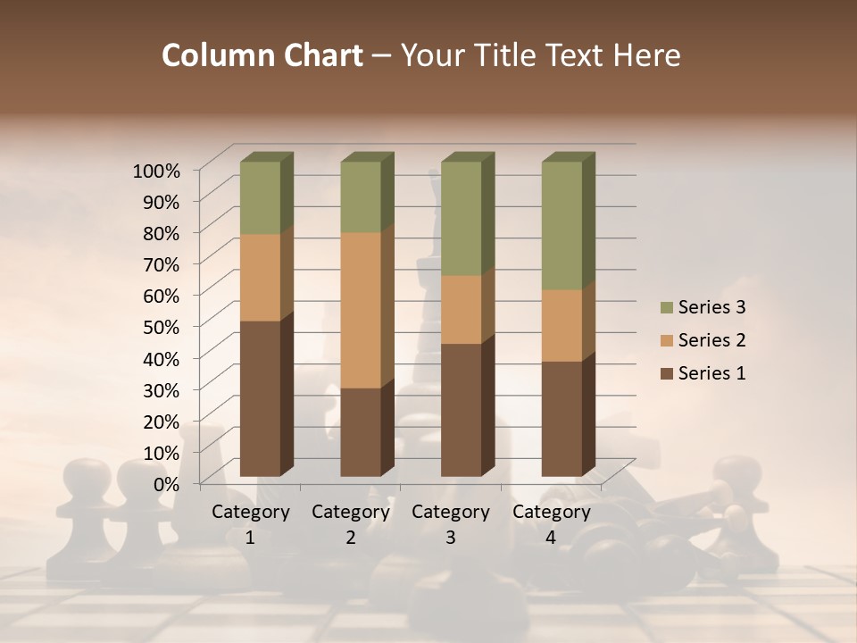 Sky Economy Leader PowerPoint Template