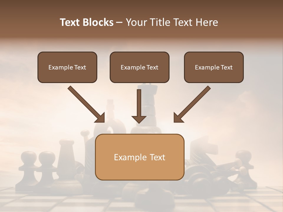 Sky Economy Leader PowerPoint Template