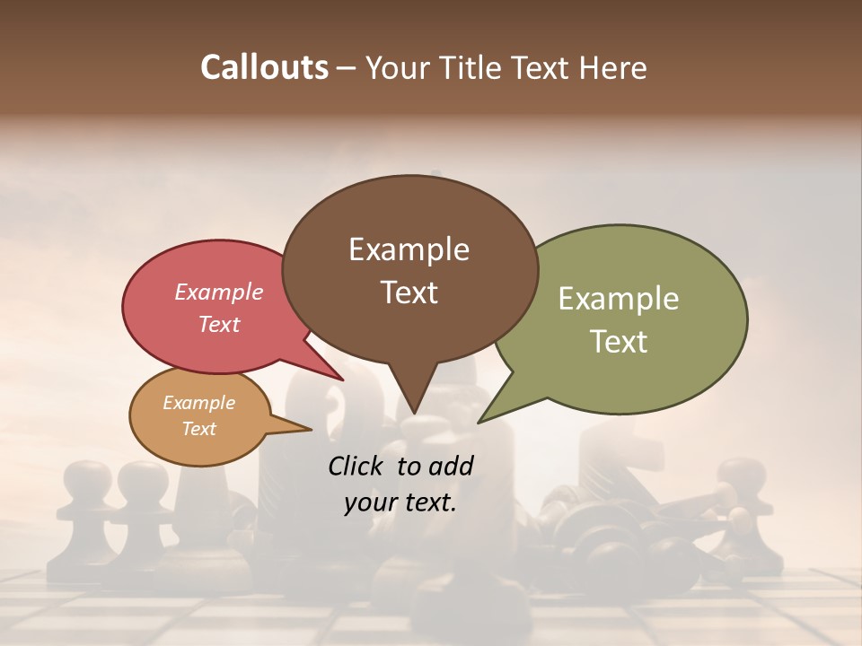 Sky Economy Leader PowerPoint Template