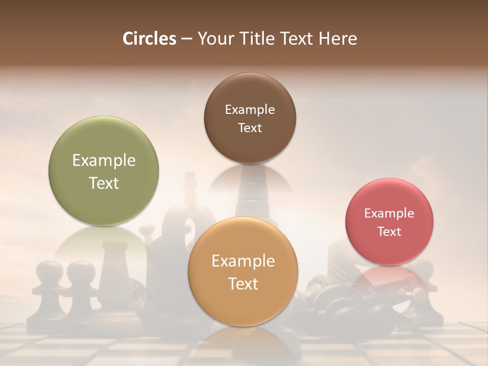 Sky Economy Leader PowerPoint Template