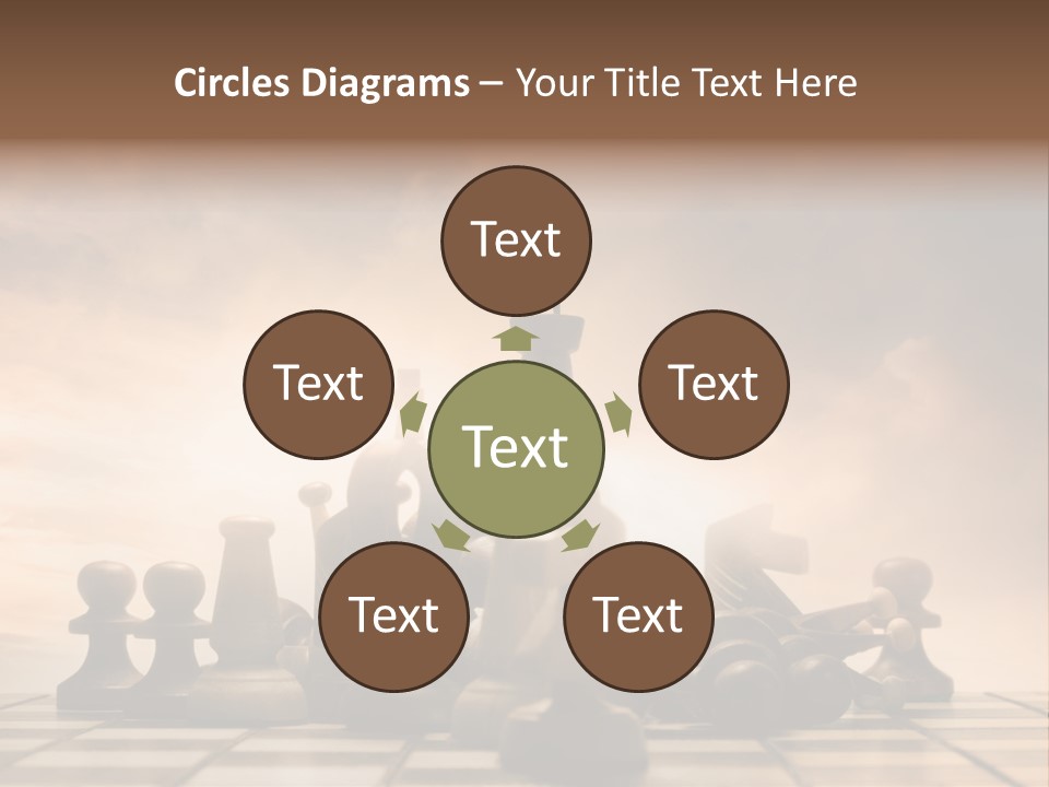 Sky Economy Leader PowerPoint Template