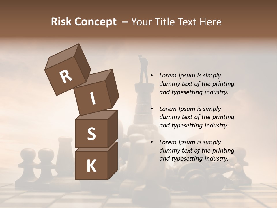 Sky Economy Leader PowerPoint Template