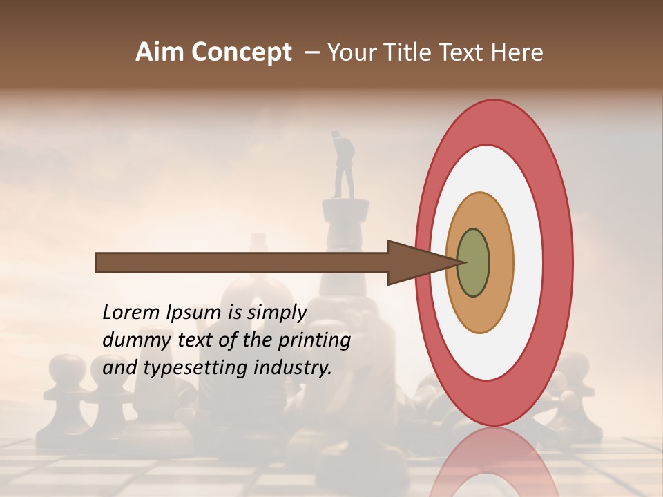 Sky Economy Leader PowerPoint Template