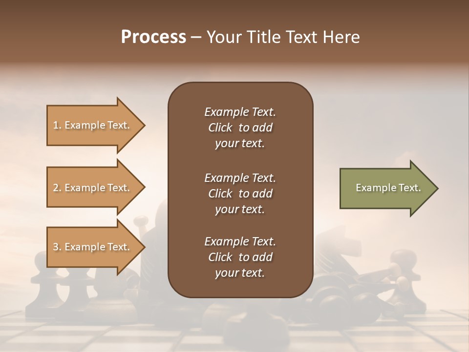 Sky Economy Leader PowerPoint Template