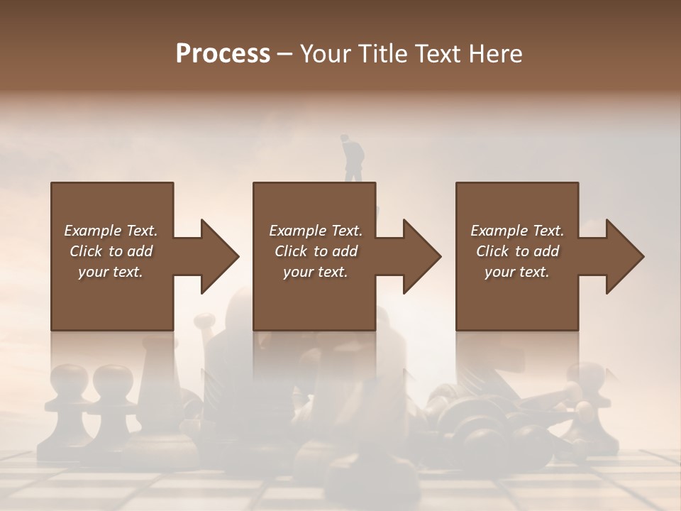 Sky Economy Leader PowerPoint Template