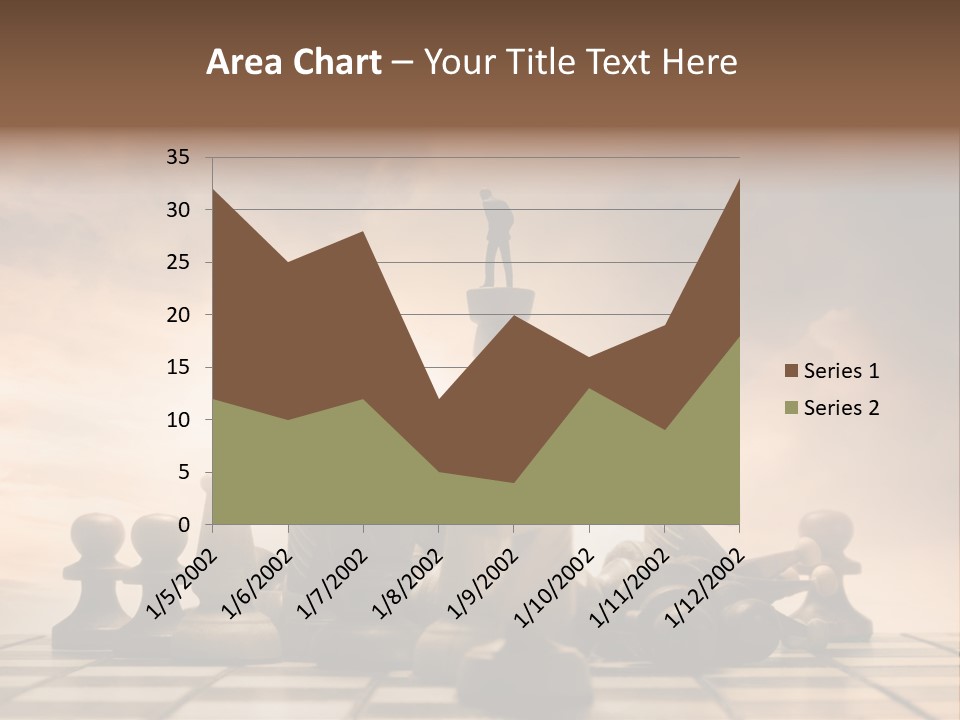 Sky Economy Leader PowerPoint Template