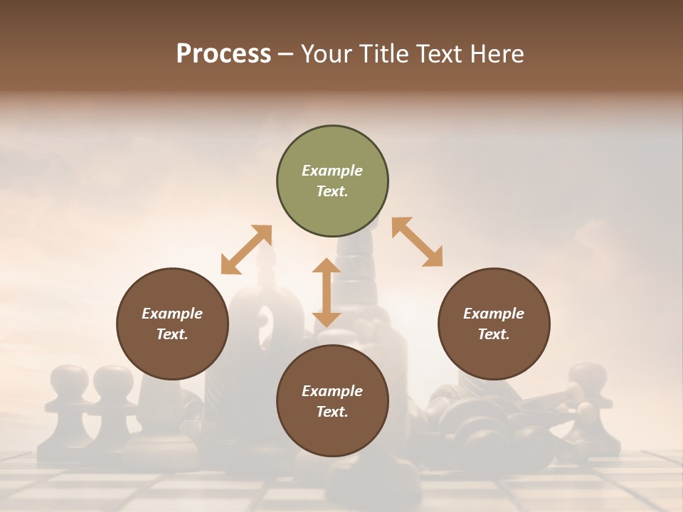 Sky Economy Leader PowerPoint Template