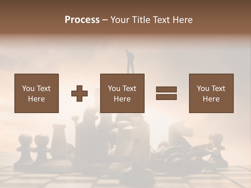 Sky Economy Leader PowerPoint Template