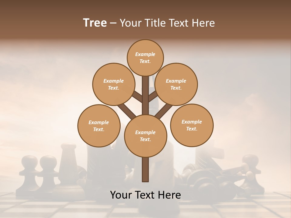 Sky Economy Leader PowerPoint Template