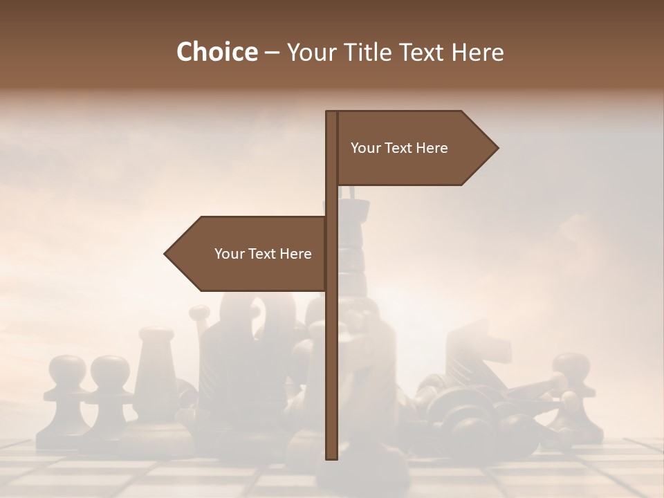 Sky Economy Leader PowerPoint Template