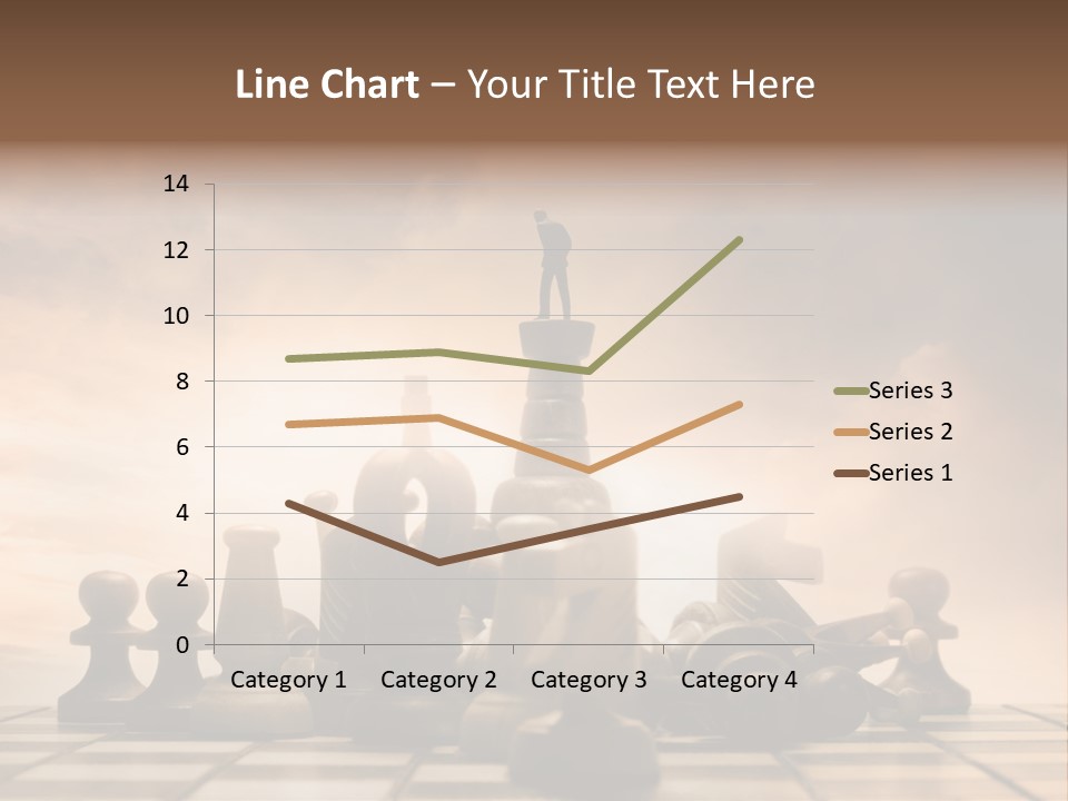 Sky Economy Leader PowerPoint Template