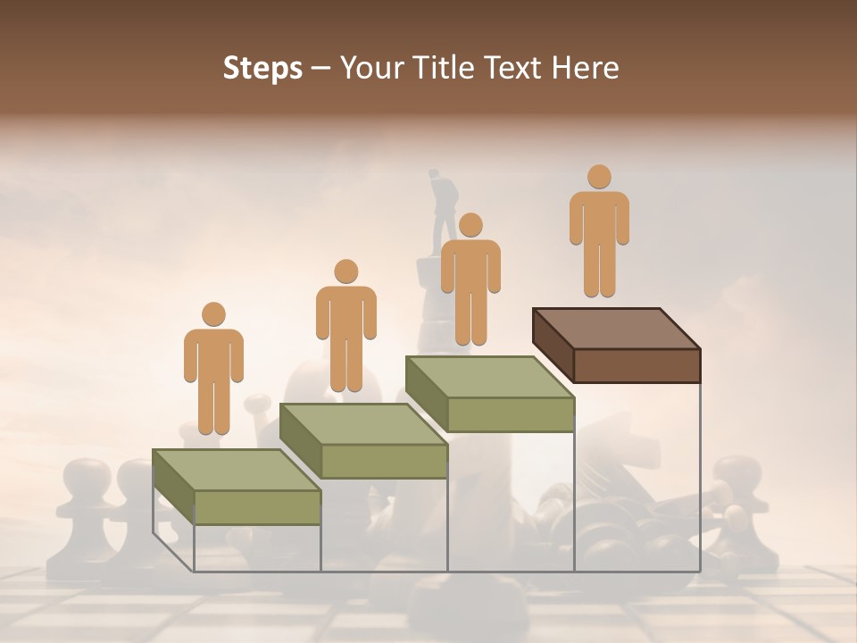 Sky Economy Leader PowerPoint Template