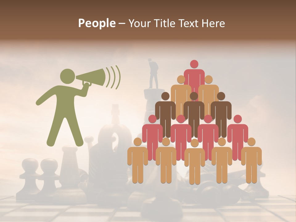 Sky Economy Leader PowerPoint Template