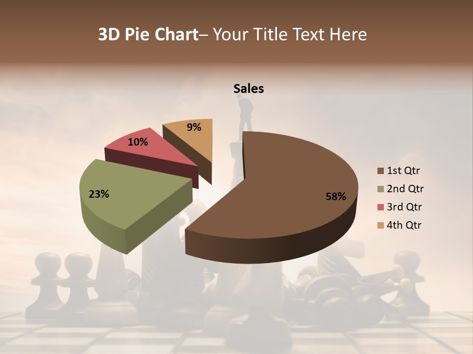 Sky Economy Leader PowerPoint Template