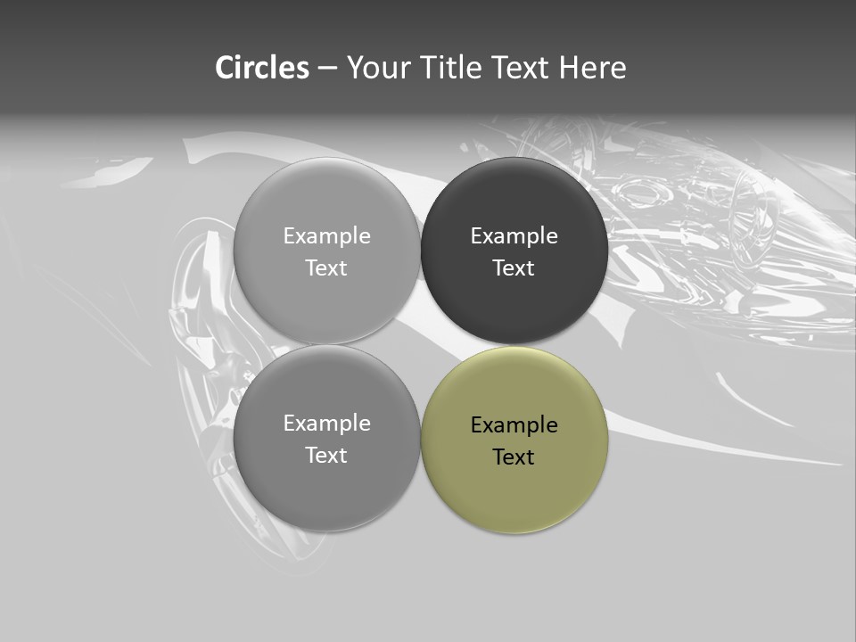 Speed Vehicle Concept PowerPoint Template