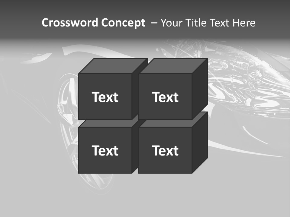 Speed Vehicle Concept PowerPoint Template