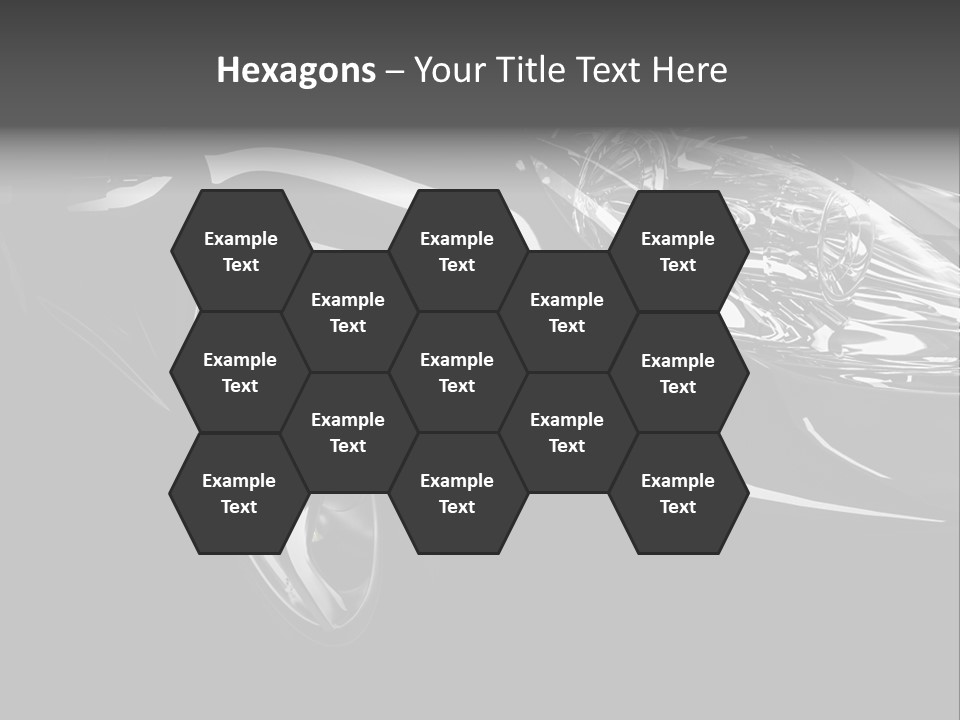 Speed Vehicle Concept PowerPoint Template