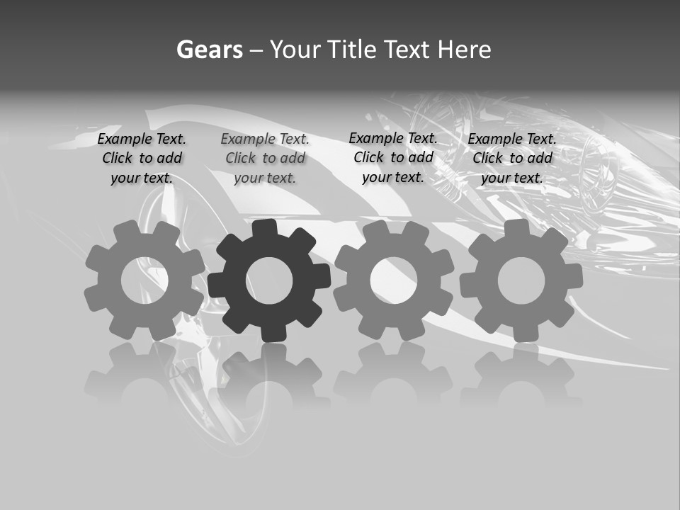 Speed Vehicle Concept PowerPoint Template