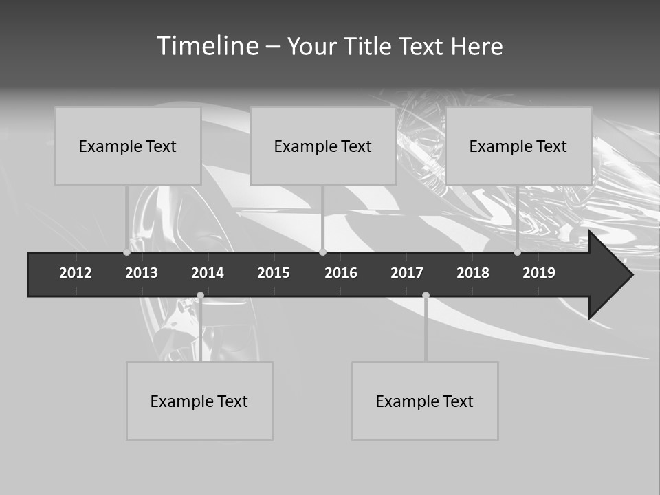 Speed Vehicle Concept PowerPoint Template