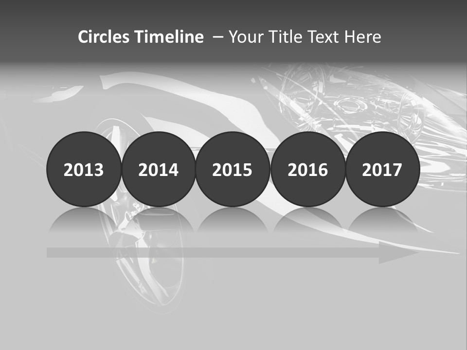 Speed Vehicle Concept PowerPoint Template