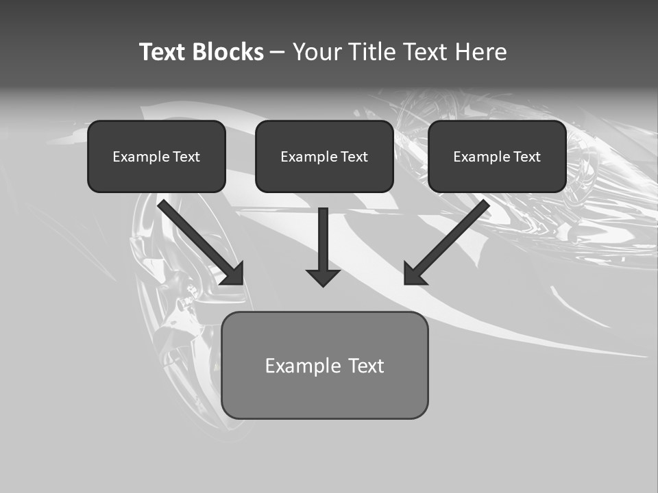 Speed Vehicle Concept PowerPoint Template