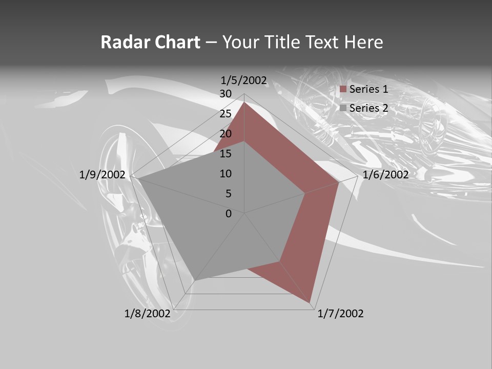 Speed Vehicle Concept PowerPoint Template