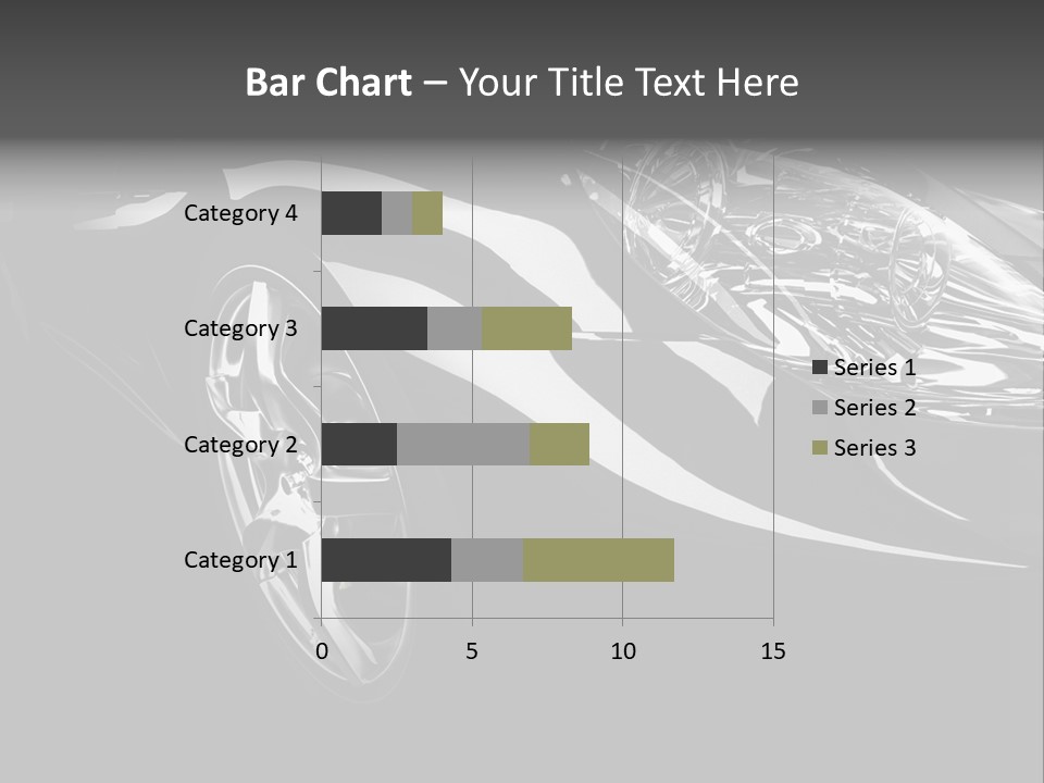 Speed Vehicle Concept PowerPoint Template