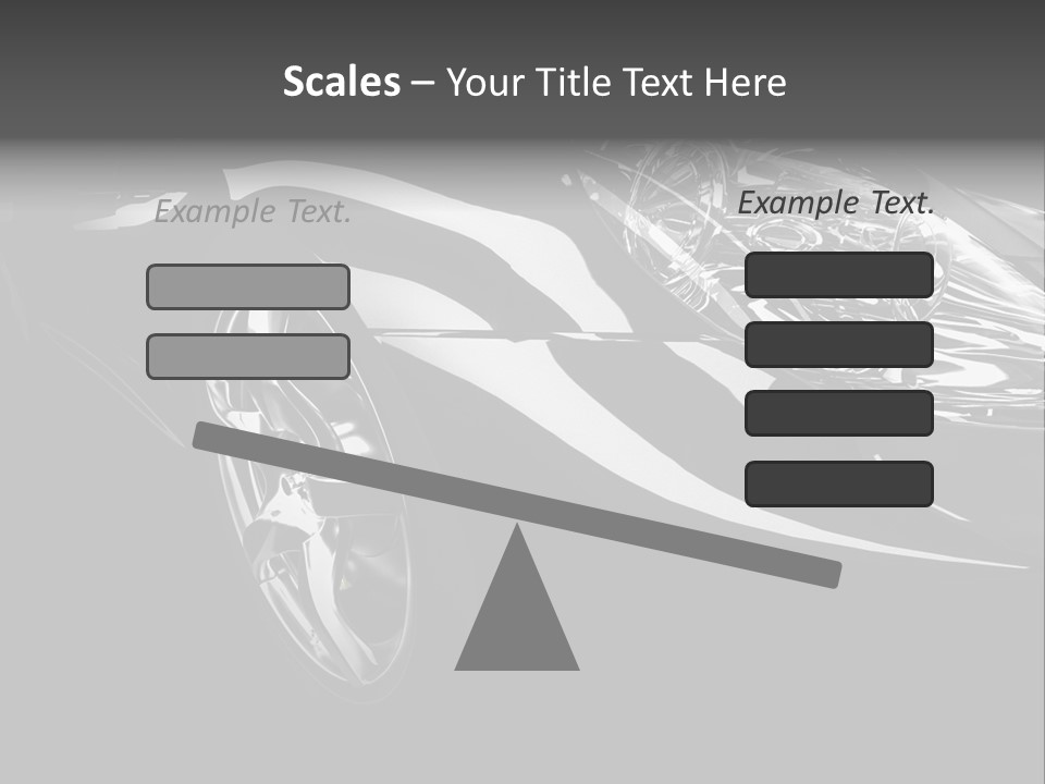 Speed Vehicle Concept PowerPoint Template
