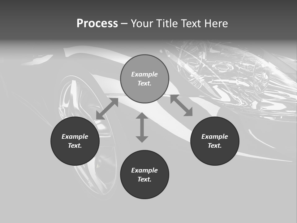 Speed Vehicle Concept PowerPoint Template