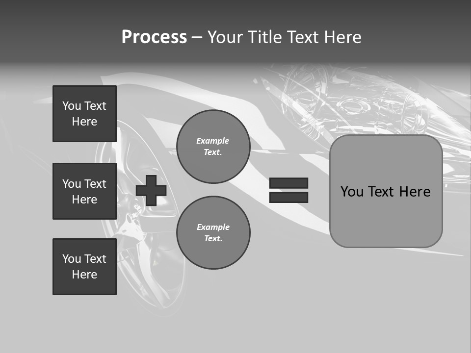 Speed Vehicle Concept PowerPoint Template