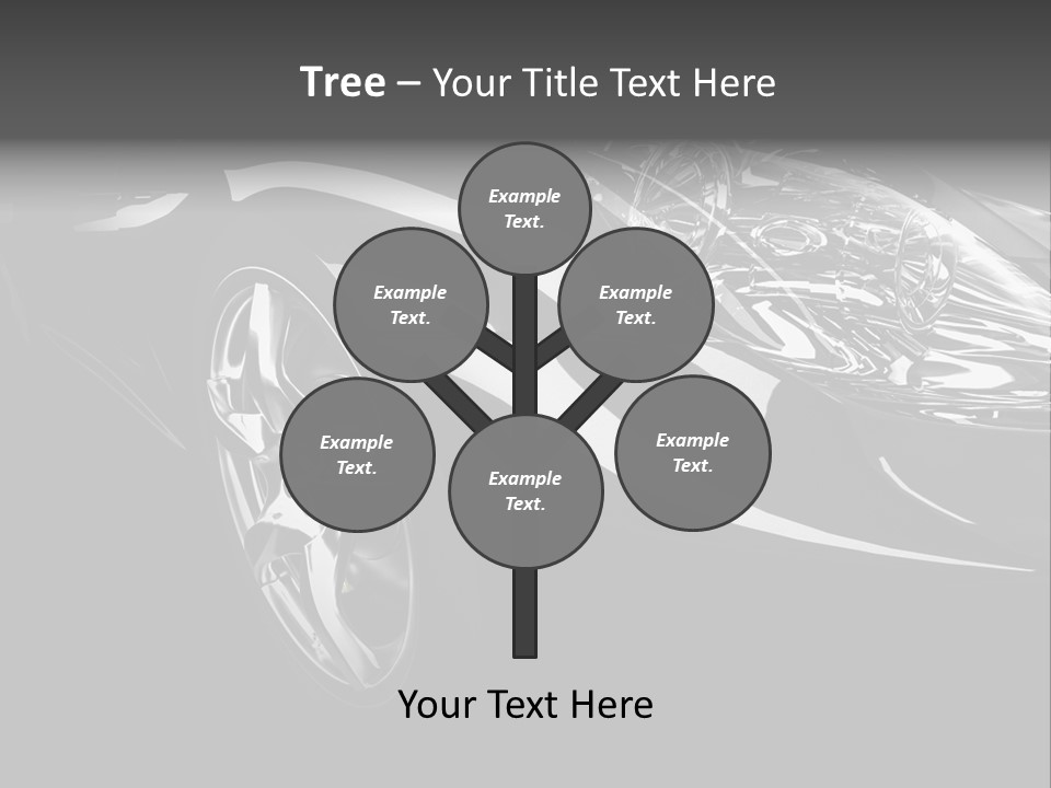 Speed Vehicle Concept PowerPoint Template