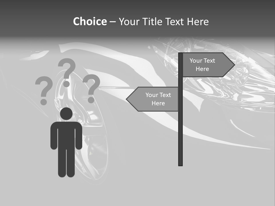 Speed Vehicle Concept PowerPoint Template
