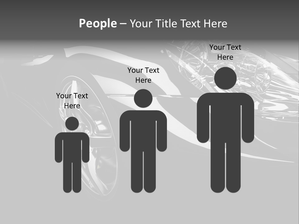 Speed Vehicle Concept PowerPoint Template