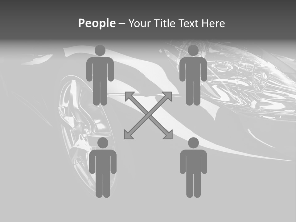 Speed Vehicle Concept PowerPoint Template