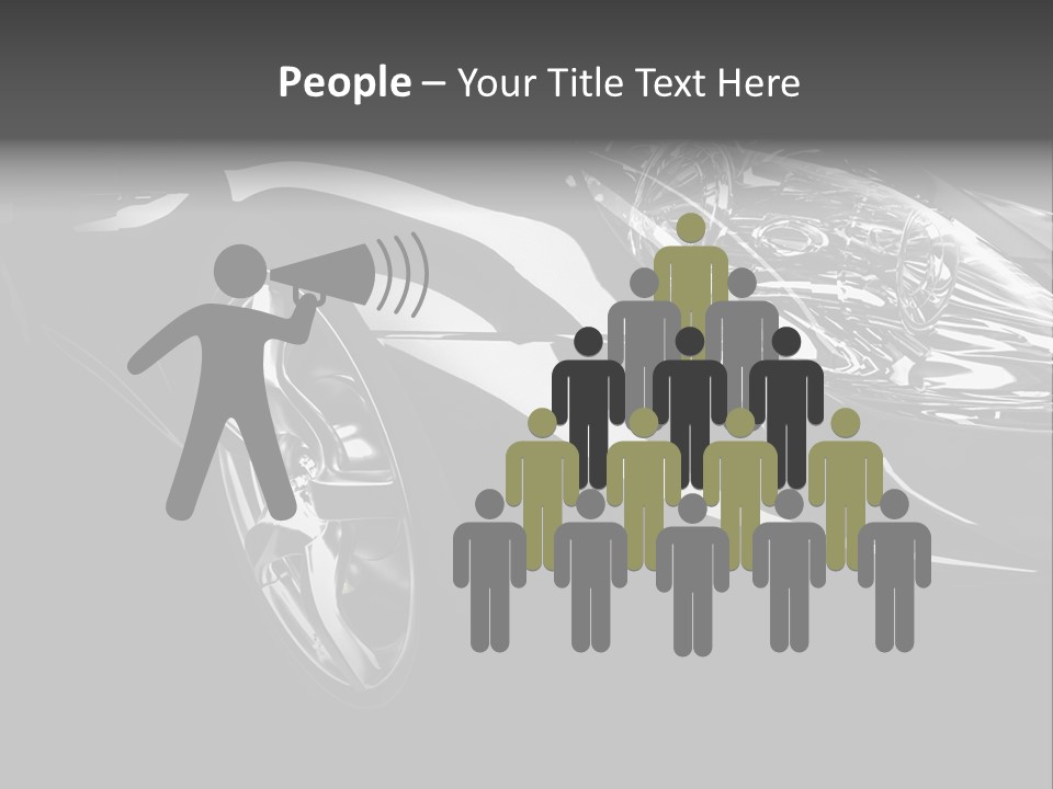 Speed Vehicle Concept PowerPoint Template