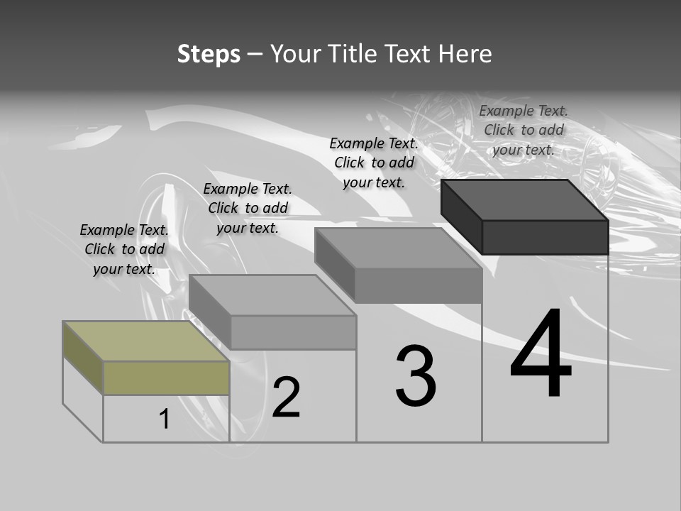 Speed Vehicle Concept PowerPoint Template