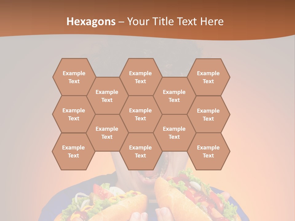 Caucasian One Boy PowerPoint Template