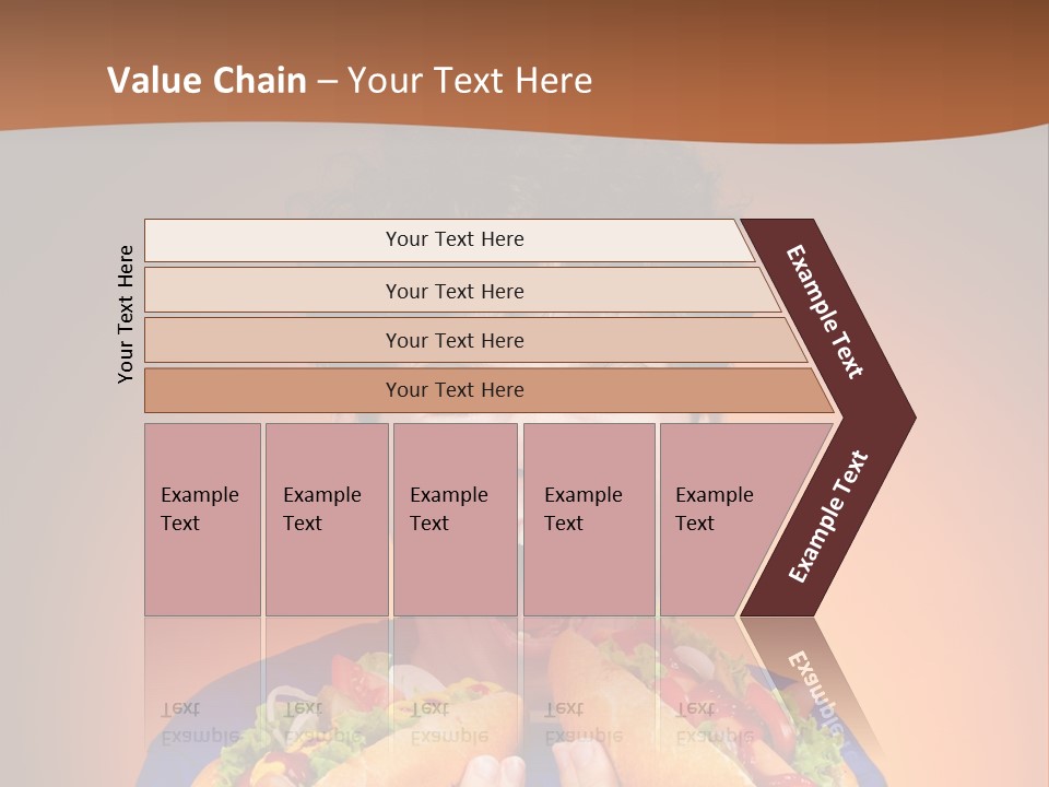 Caucasian One Boy PowerPoint Template