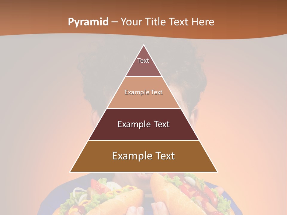 Caucasian One Boy PowerPoint Template