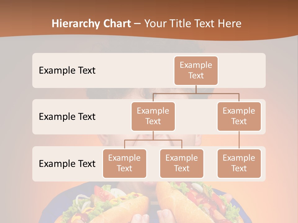 Caucasian One Boy PowerPoint Template