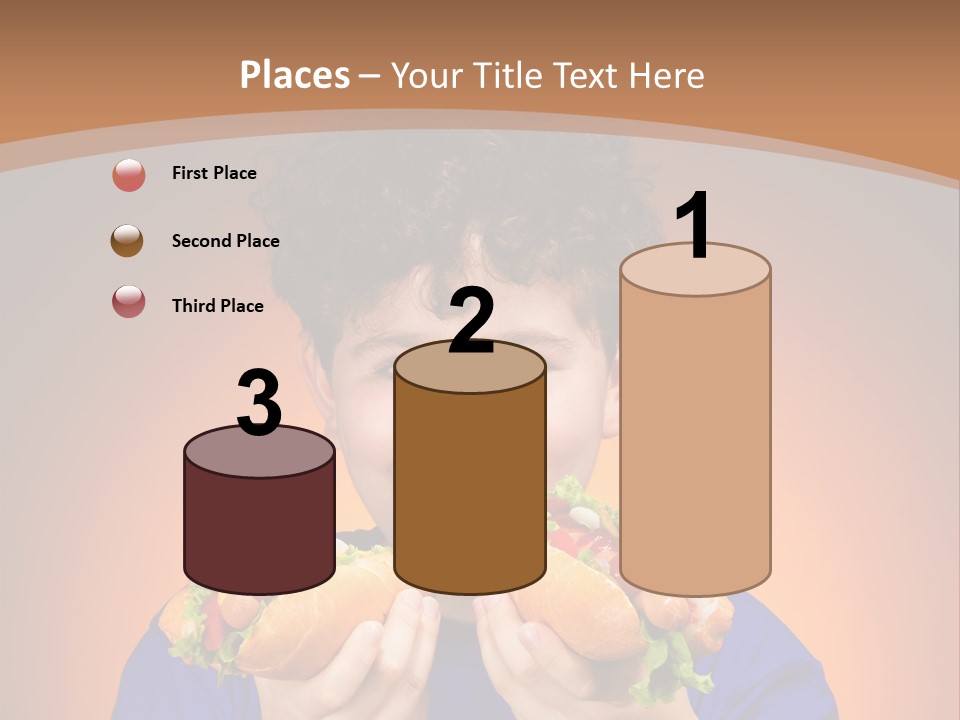 Vegetable People Person PowerPoint Template