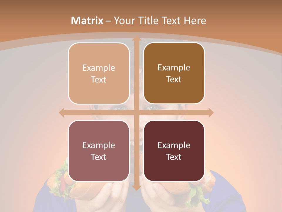 Vegetable People Person PowerPoint Template