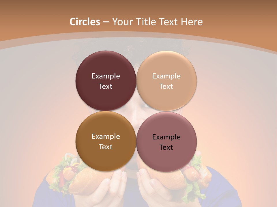 Vegetable People Person PowerPoint Template